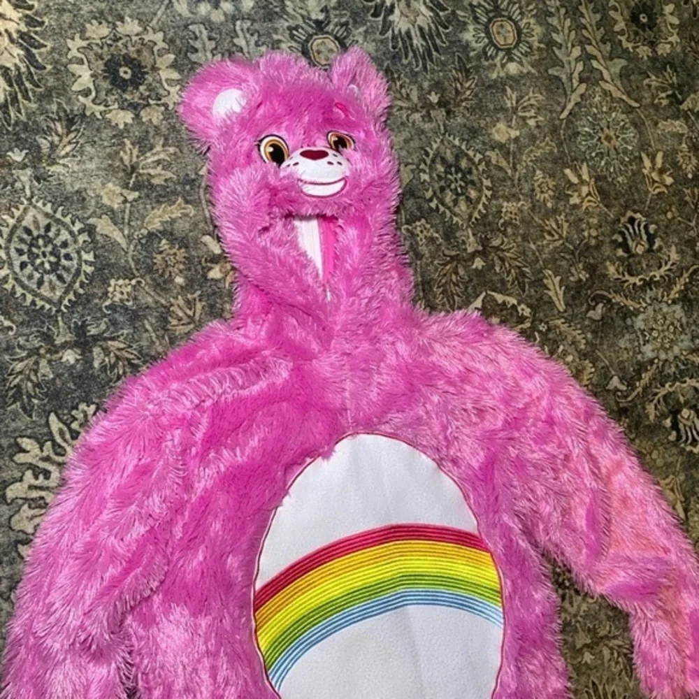 Care Bears Child Medium Classic Pink‎ Cheer Bear Costume Y2K Halloween Dress Up